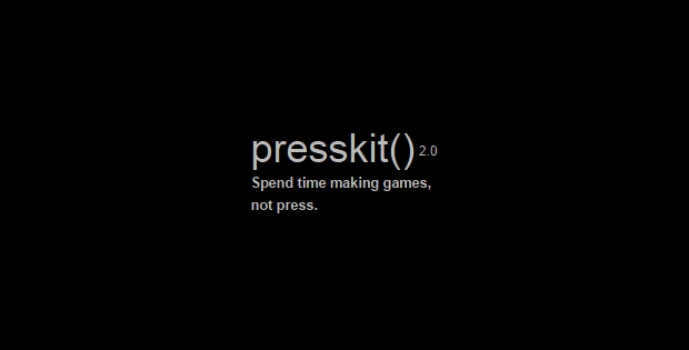 presskit() – Template für eine digitale Pressemappe für Spieleentwickler