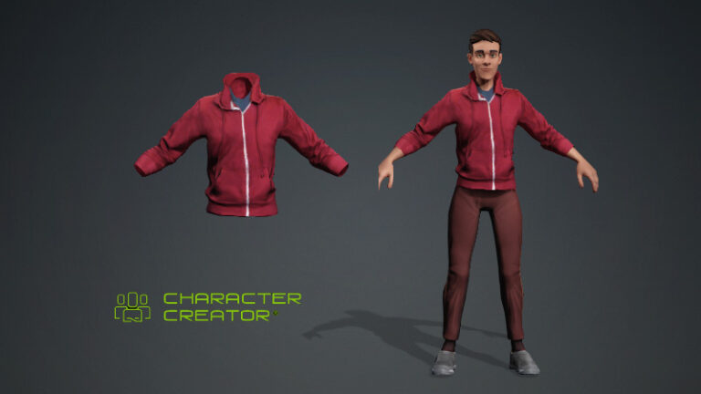 Character Creator 4 – Wie man Kleidung aus OBJ Dateien erstellt